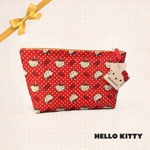 Hello Kitty Red Polka Dot Pouch